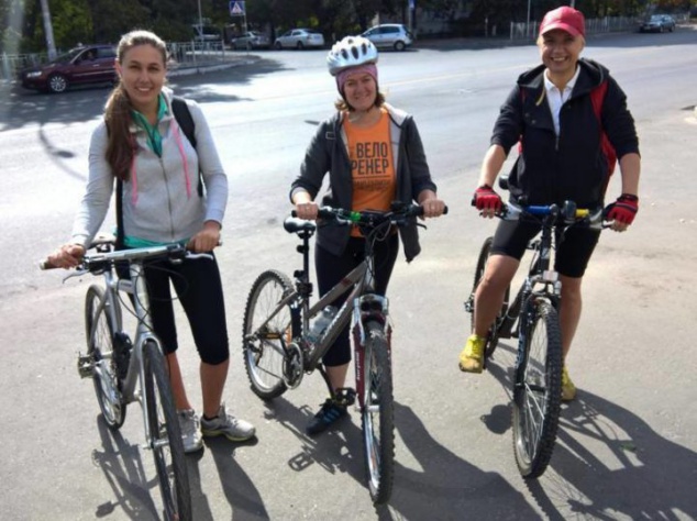 Киевлян приглашают научиться безопасной езде на велосипеде