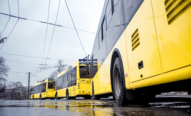 “Киевпастранс” добавит троллейбусов на маршрут № 5