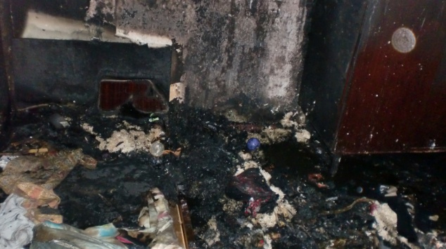 В Святошинском районе Киева во время пожара погиб восьмилетний мальчик
