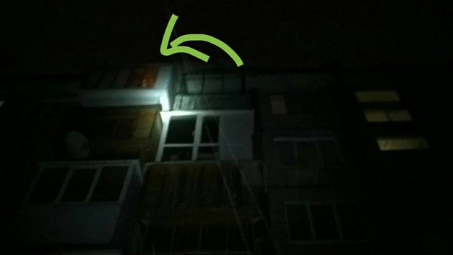Испуганная киевлянка сбежала от мужа-садиста через балкон на пятом этаже (фото)