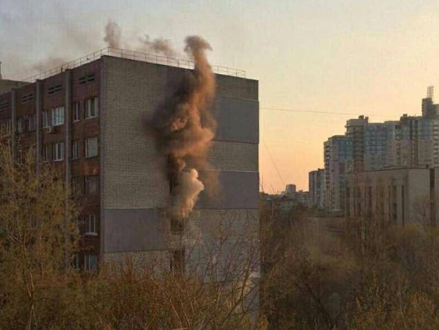 В жилом доме на Татарке произошел масштабный пожар (фото)