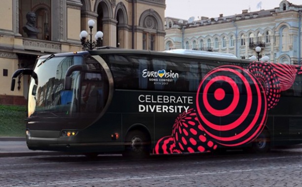 “Киевпастранс” потратит 4 млн гривен на брендирование своего транспорта ради 4 дней Евровидения