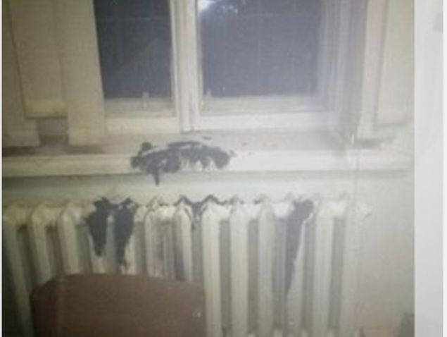 Мужчина в Киеве пытался сжечь кабинет участкового полиции