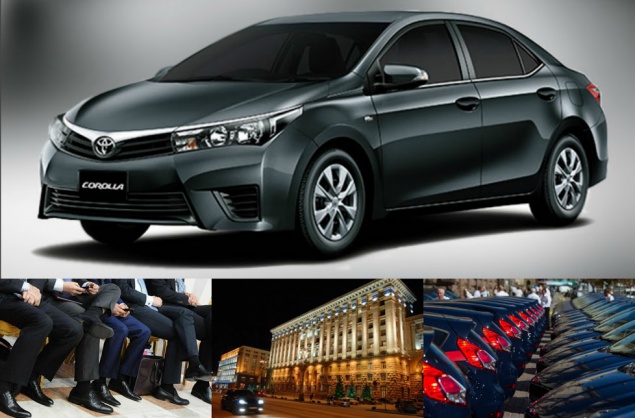 В автопарк КГГА планируется закупить 15 автомобилей Toyota для перевозки столичных чиновников