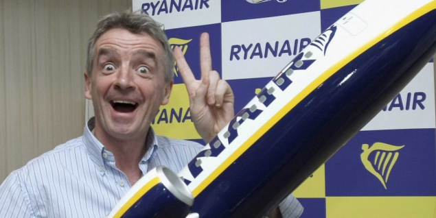 МАУ хочет запретить Ryanair в Украине