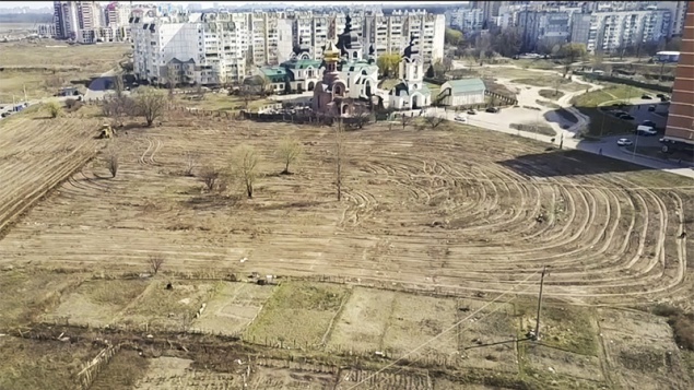 Мэр Вишневого не поддерживает активистов в борьбе за городской парк