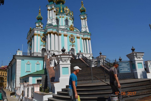 Андреевскую церковь в Киеве обещают открыть после реставрации на День Независимости