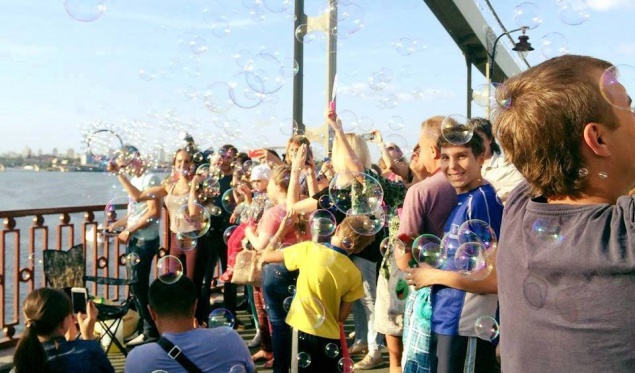 В Киеве пройдет необычный фестиваль мыльных пузырей