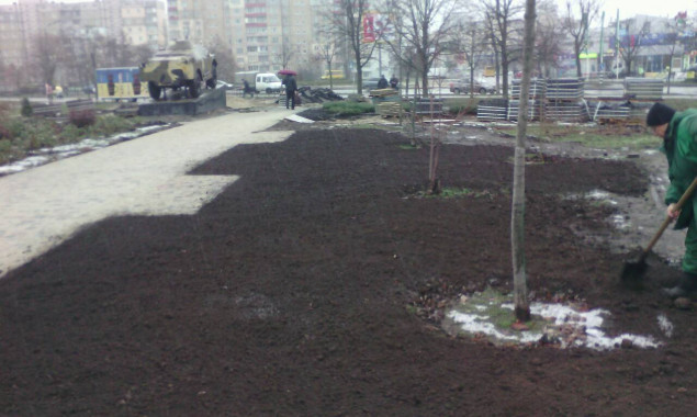 Киевский парк воинов-интернационалистов отремонтируют за 1,3 млн гривен