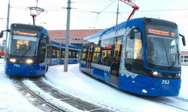 В 2018 году для Киева планируют закупить трамваев на 100 млн гривен