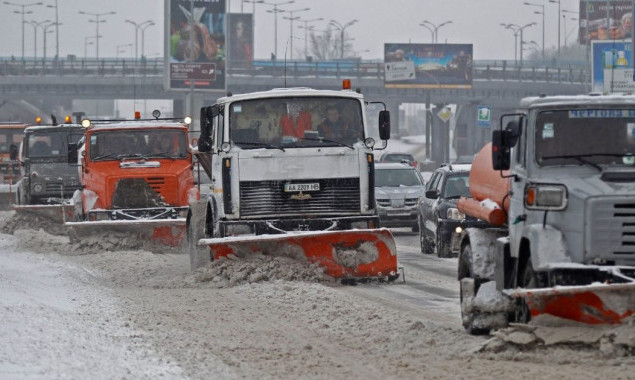 Уборка снега стоит Киеву 1,7 миллиона гривен в день