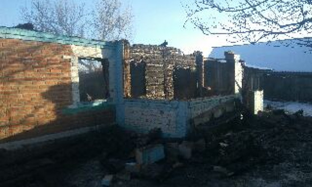 В пожаре на Киевщине погиб человек