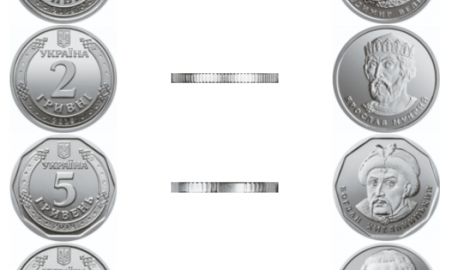 В Украине появятся монеты 1, 2, 5 и 10 гривен и исчезнут копейки