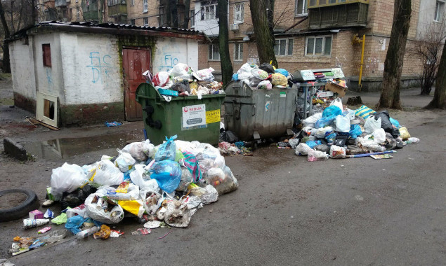 С начала апреля в Киеве вручено 1844 предписания за неубранный мусор