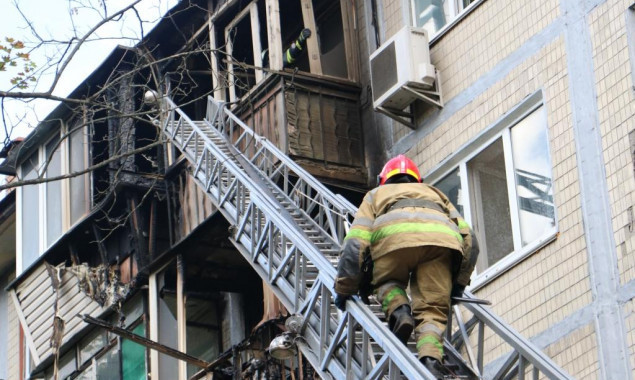 На прошлой неделе спасатели Киева ликвидировали 105 пожаров и спасли 2 человека