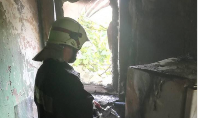 На Киевщине во время пожара спасли парализованного мужчину
