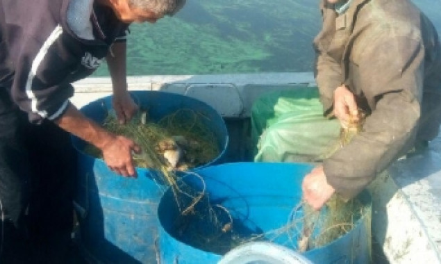 На Каневском водохранилище задержали рыбака, который нанес государству 44 тысячи гривен убытков
