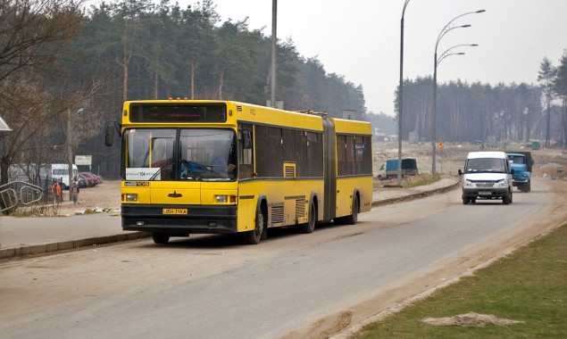 Из-за ремонта дороги автобус в Дарницком районе Киева изменит маршрут (схема)