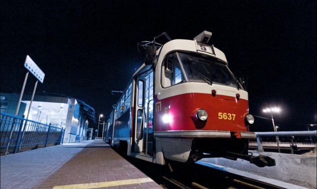 На три ночи столичные трамваи №28 и 33 изменят свой привычный маршрут