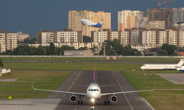 За год аэропорт “Киев” увеличил пассажиропоток на 30%