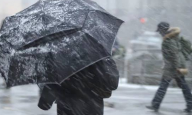 В Киеве и области на два дня ожидается резкое ухудшение погоды, возможен мокрый снег