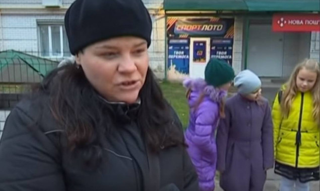 Дети из села Чубинского под Киевом добираются в школу в экстремальных условиях (видео)