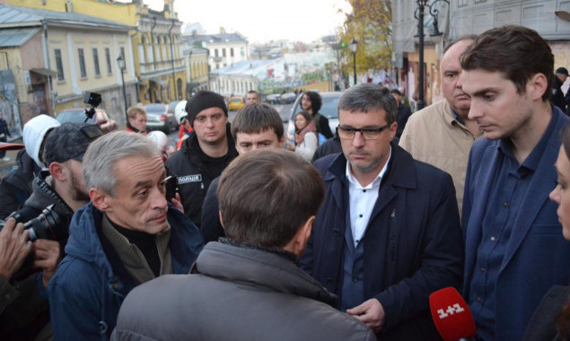 Белоцерковец: Киев заставит застройщика на Андреевском идти на градостроительный совет