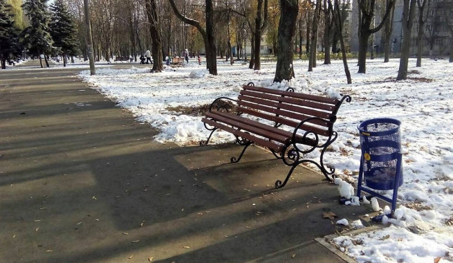 “Киевзеленстрой” закупил скамейки и урны для парка Потапова по завышенной в 2 раза цене - депутат Киевсовета