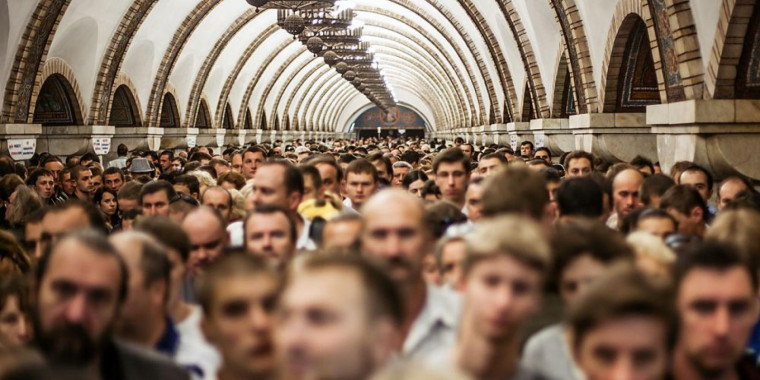 В текущем году киевским метро меньше всего пользовались в зимние месяцы (статистика)