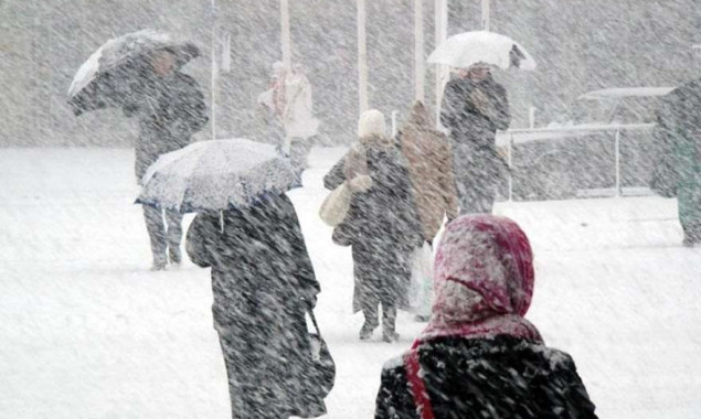 Мокрый снег и гололед: жителей Киева предупредили о сложных погодных условиях