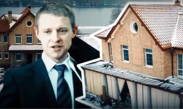 Экс-председатель Киевской ОГА Горган построил на берегу Днепра особняк с нарушением законодательства (видео)