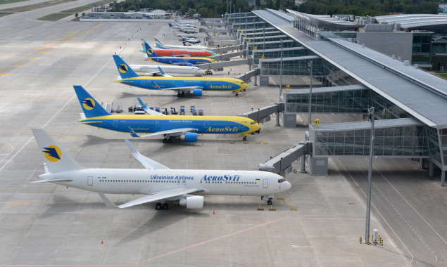 Аэропорт “Борисполь” достигнет предела своей мощности через три года