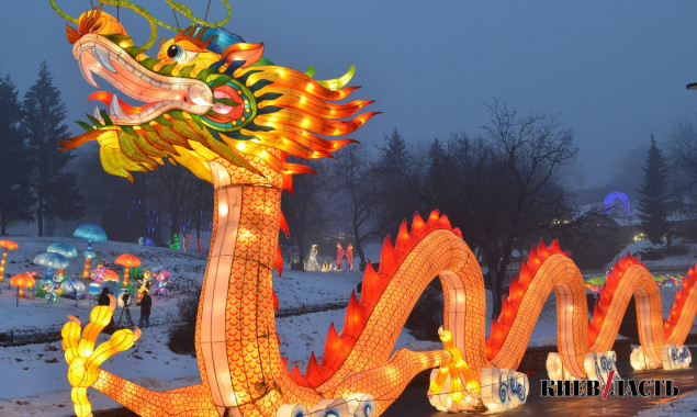 В Киеве открылся первый фестиваль китайских фонариков (фото)