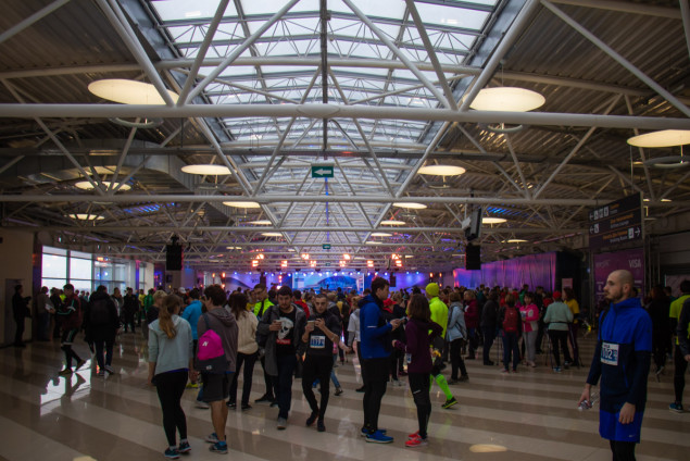 В аэропорту “Борисполь” открытие нового терминала F отметили проведением марафона (фото, видео)