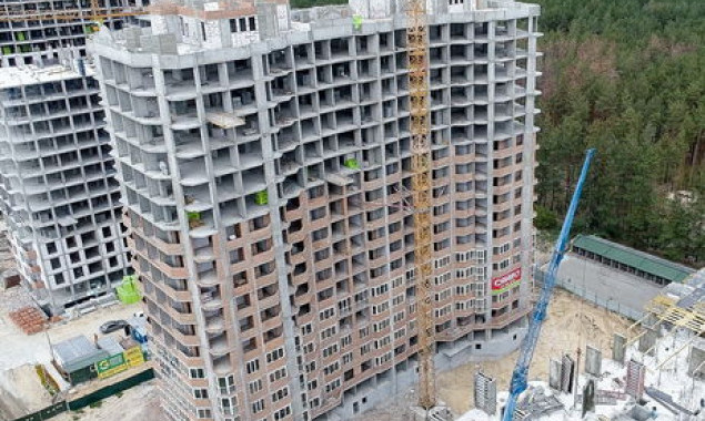 За первый квартал года на Киевщине принято в эксплуатацию на треть больше жилья, чем за аналогичный период прошлого года
