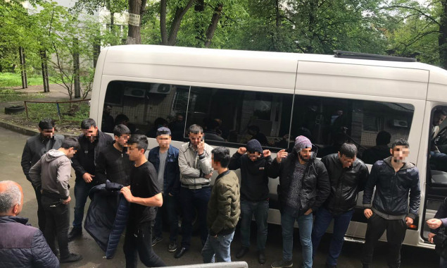 Миграционная служба Киевщины за три месяца обнаружила больше тысячи нелегальных мигрантов