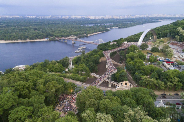 ГАСИ отказалась выдавать сертификат готовности на пешеходно-велосипедный “мост Кличко” (документ)