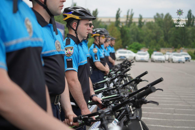 За две недели велопатрульные Киева обработали более 400 вызовов