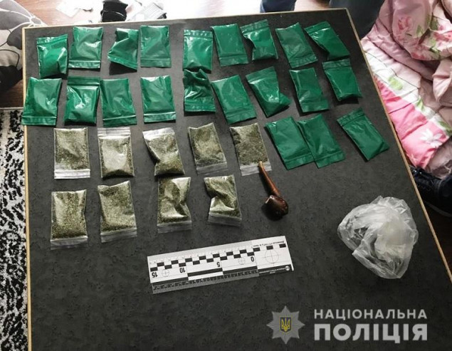 В Киеве задержали 2 мужчин по подозрению в производстве и распространении наркотиков (фото, видео)