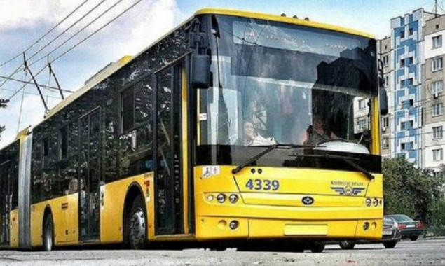 Маршрут столичных троллейбусов №30 изменится в ночь на 14 июля