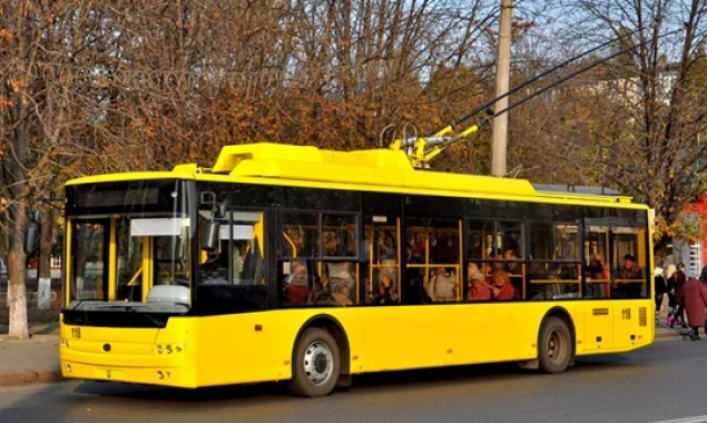 Движение одного из киевских троллейбусов будет изменено в ночь на 25 июля