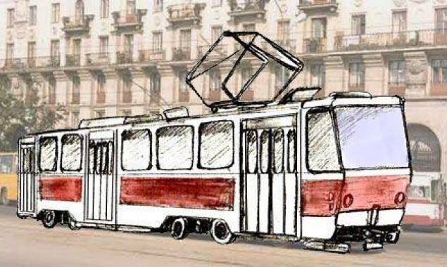 Два трамвайных маршрута в Киеве будут работать по сокращенному графику в ночь на 21 августа