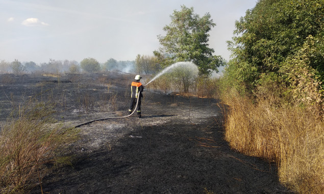 До 16 сентября в Киеве сохранится чрезвычайный уровень пожарной опасности