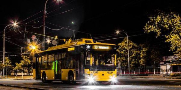 В ночь на 2 сентября изменятся маршруты троллейбусов №№ 92Н, 93Н, 94Н
