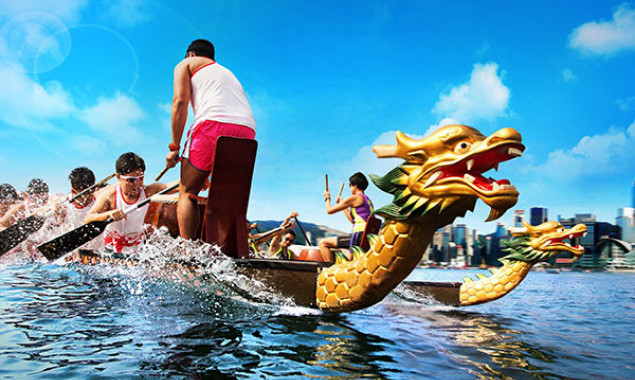 В среду, 11 сентября, в Киеве стартует чемпионат мира по гребле на лодках “Дракон”