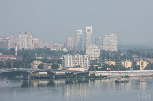 Сегодня, 19 октября, в Киеве фиксируется высокий уровень загрязнения воздуха