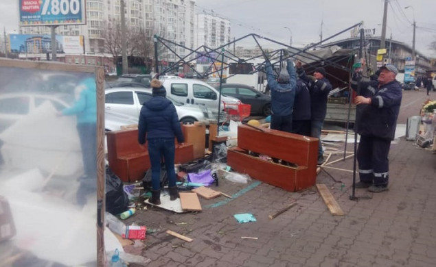 Власти Киева распорядились убрать с улиц Киева еще 54 МАФа (адреса)