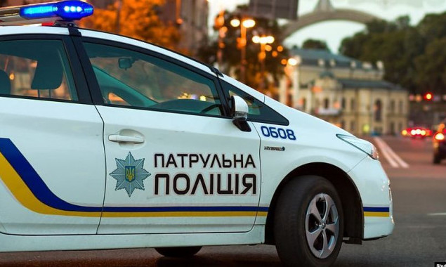 Патрульная полиция в Киеве на минувшей неделе обработала около 10,4 тысячи вызовов
