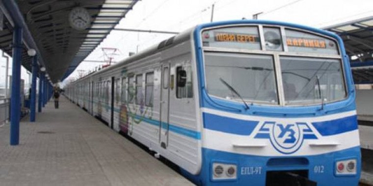 Сегодня, 9 января, отменен ряд вечерних рейсов городской электрички в Киеве