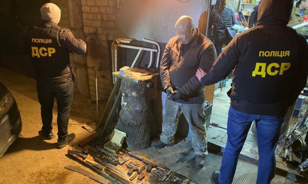Правоохранители Киева подозревают уроженца Грузии в хранении оружия
